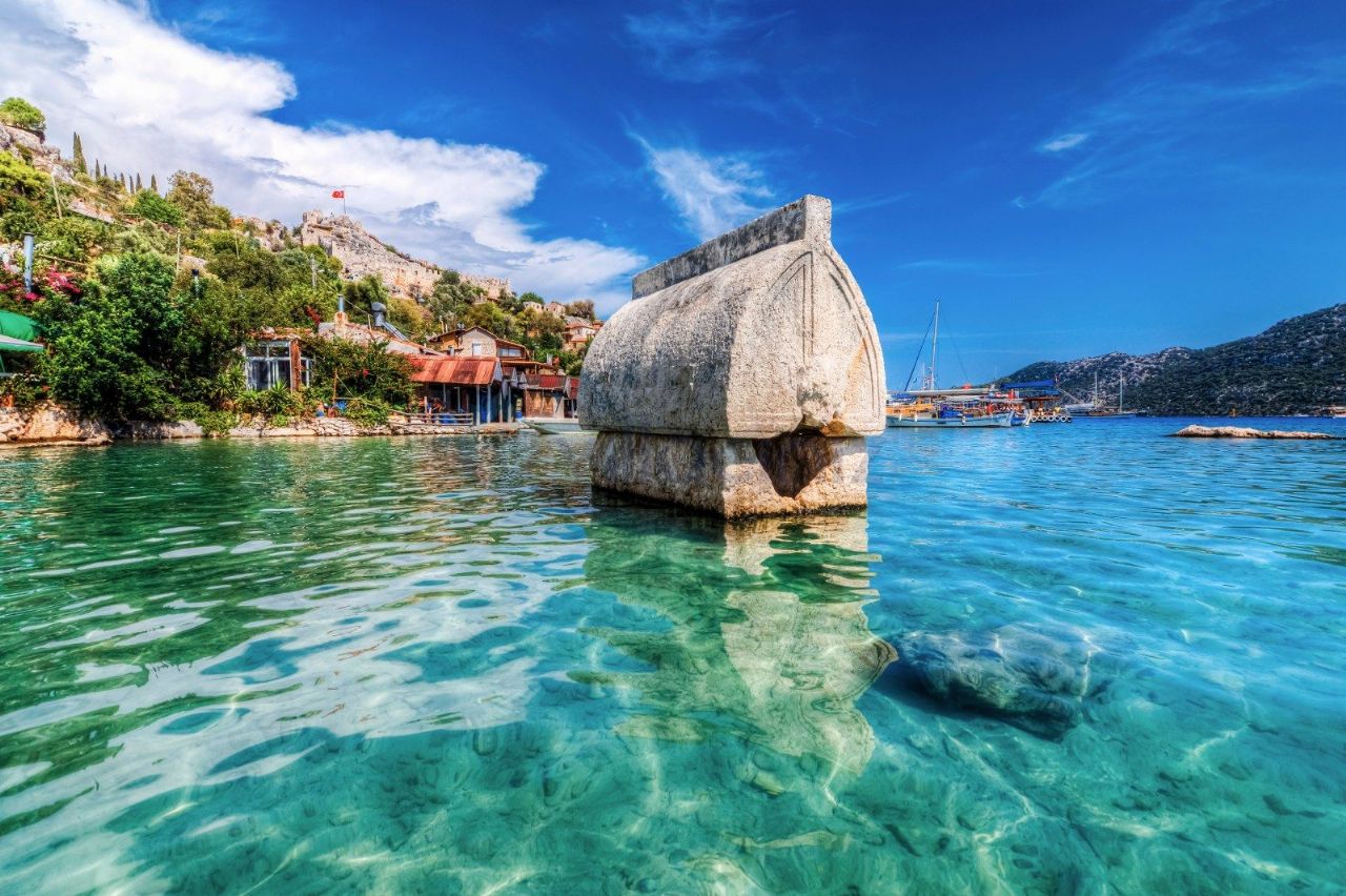 Kekova ve Akdeniz Manzarası